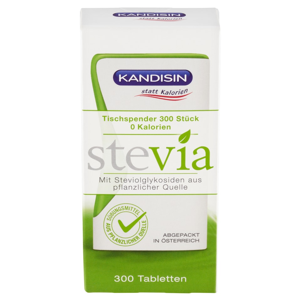 image 1 of Kandisin Stevia Table Sweetener 300 pcs 21g