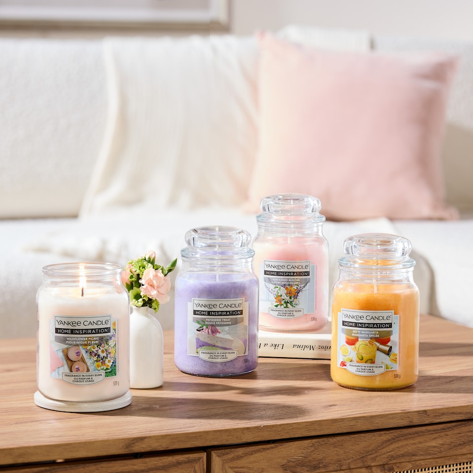 image 1 of Yankee Candle Home Inspiration Sun-Kissed Blooms Large Jar 538g