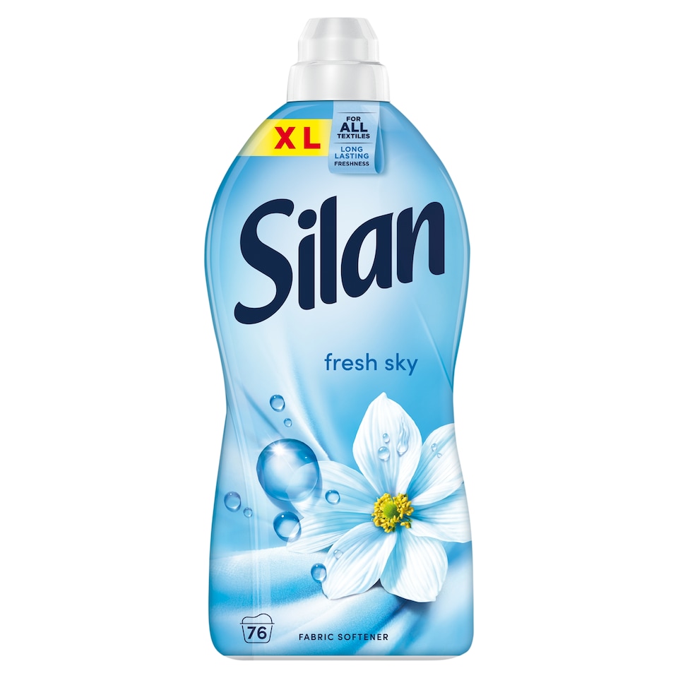 Silan Fresh Sky Fabric Softener Concentrate 76 Washes 1672 ml