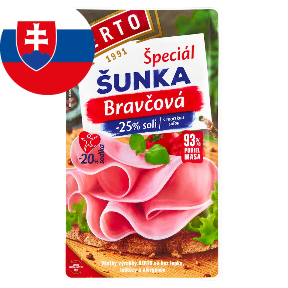 obrázok 1 z Berto Špeciál šunka bravčová 100 g