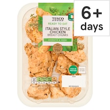 Tesco Italian Style Chicken Breast Chunks 140g