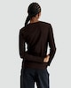 image 4 of F&F Cotton Rich Crew Neck Long Sleeved Top in Brown