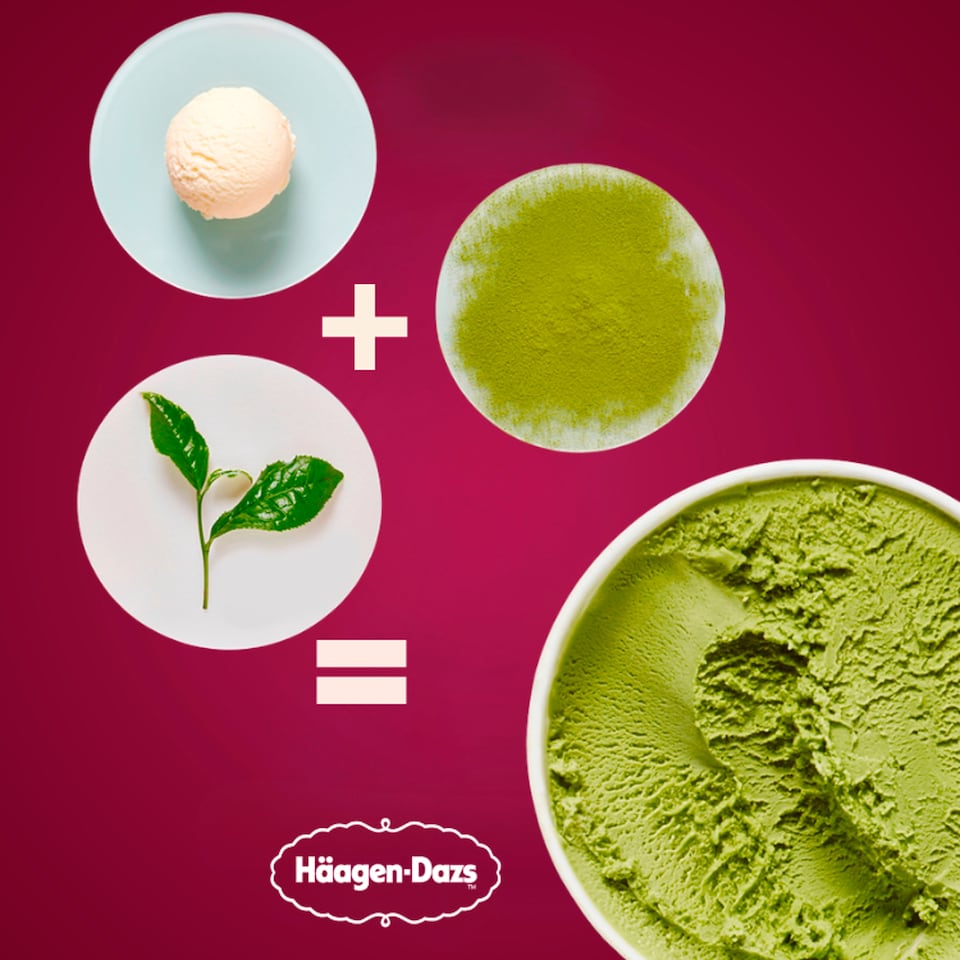 image 1 of Häagen-Dazs Matcha Green Tea Ice Cream Dessert Tub 460ml