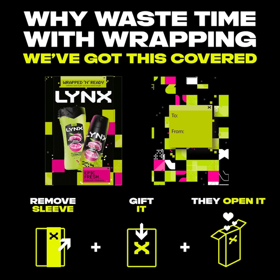 image 1 of Lynx Epic Fresh Duo Gift Set