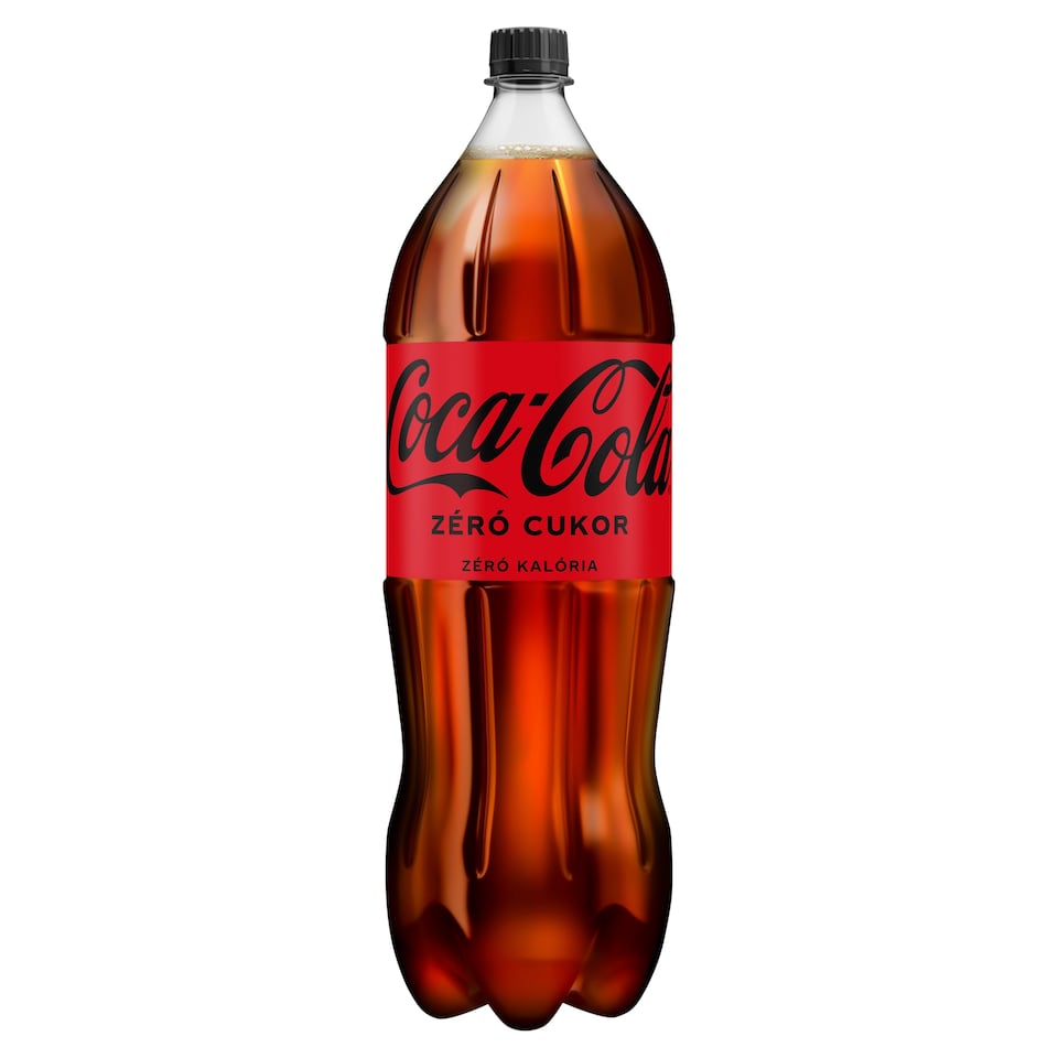 Coca Cola Zero Cola Flavoured Energy-Free Carbonated Soft Drink with Sweeteners 2,25 l