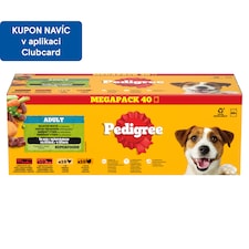 Pedigree Adult smíšený výběr se zeleninou ve šťávě 40 x 100g (4kg)