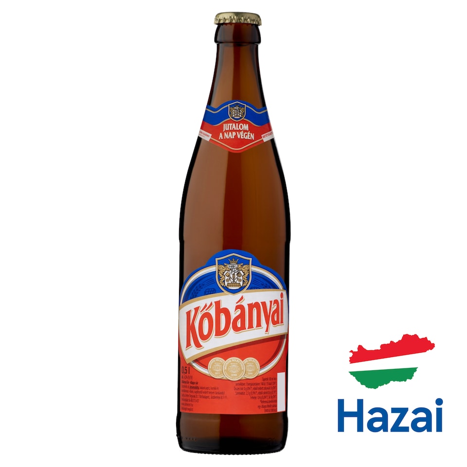 Kőbányai világos sör 4,3% 0,5 l