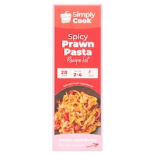 Simply Cook Spicy Prawns Pasta Recipe Kit 43G
