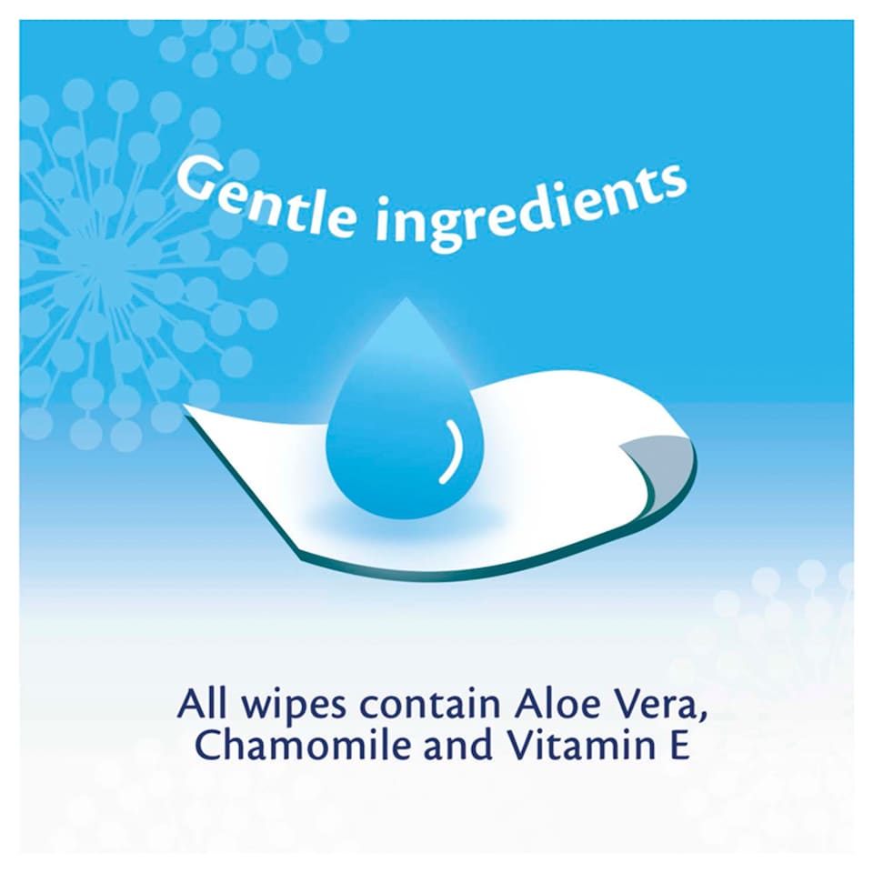 image 1 of Tesco Luxury Soft Spring Fresh 40 Flushable Wipes