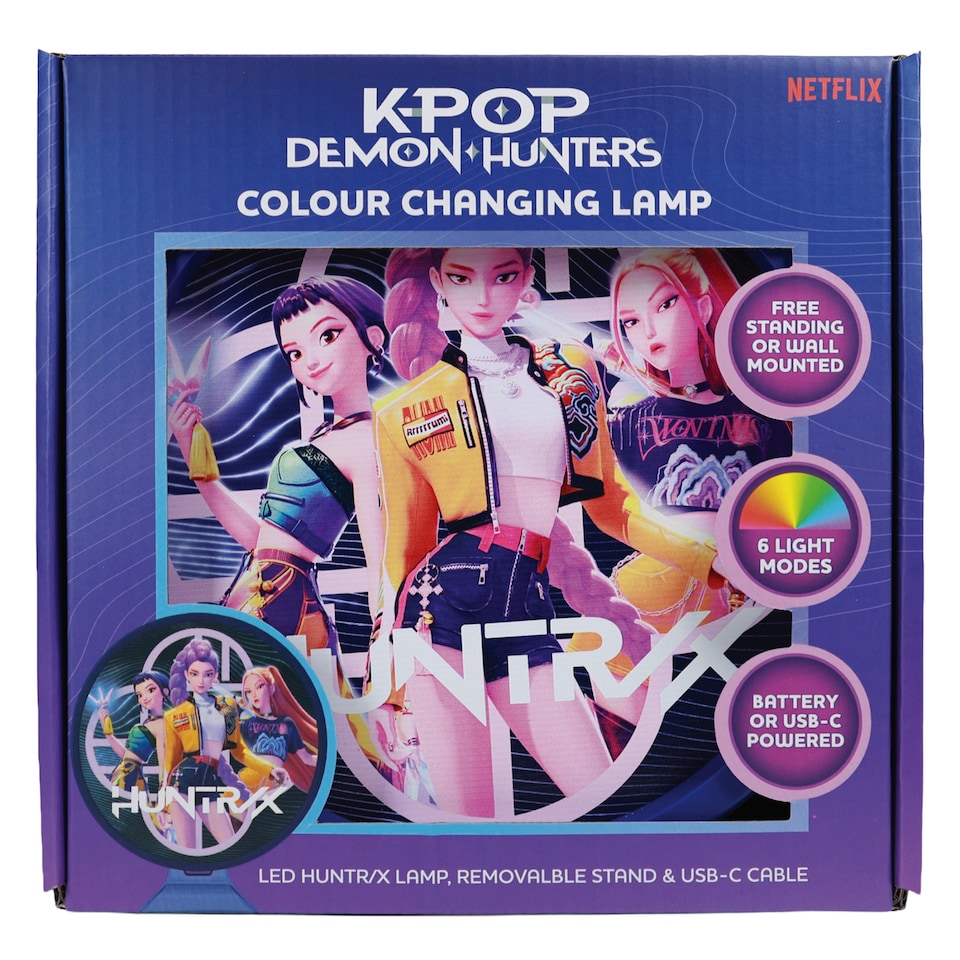 image 1 of K-Pop Demon Hunters Colour Changing Lamp Assortment