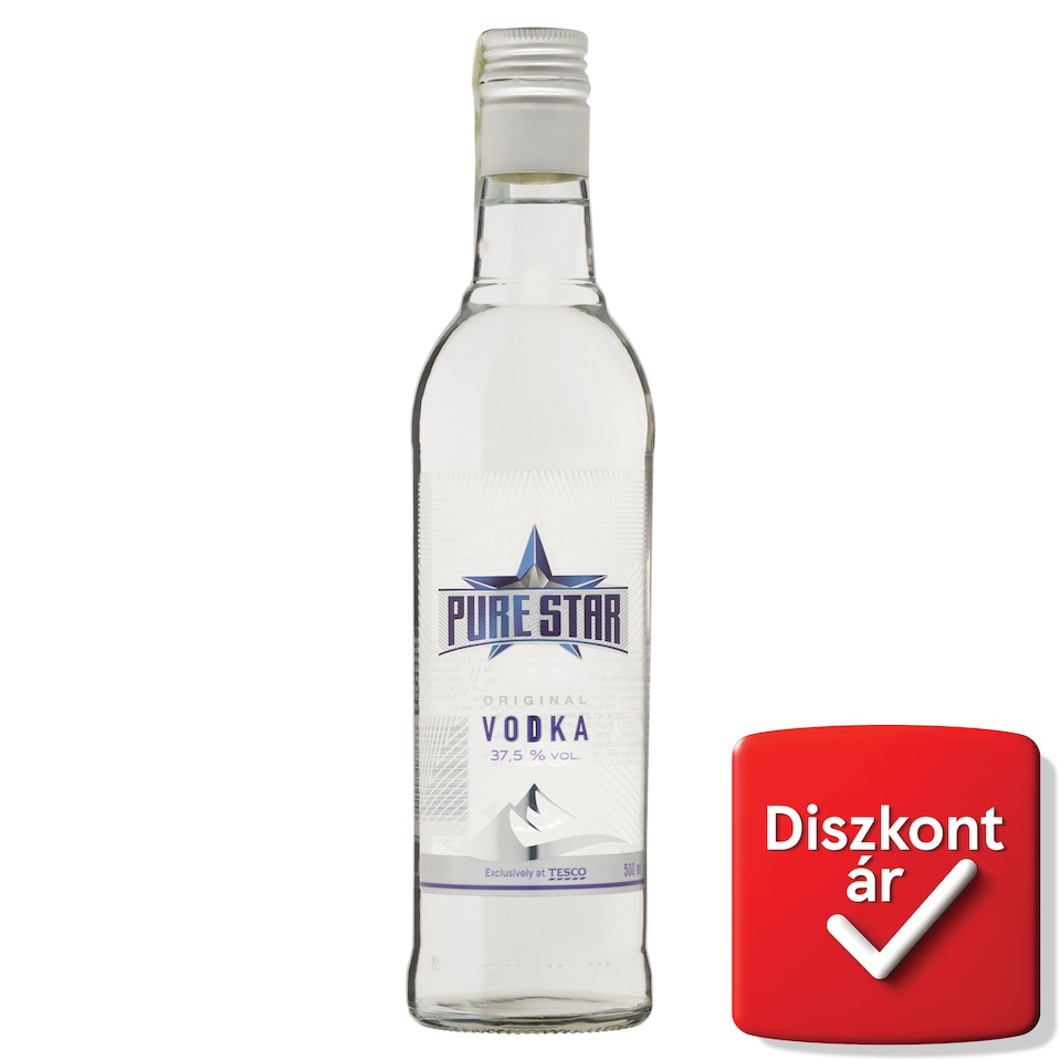 Pure Star Original vodka 37,5% 500 ml