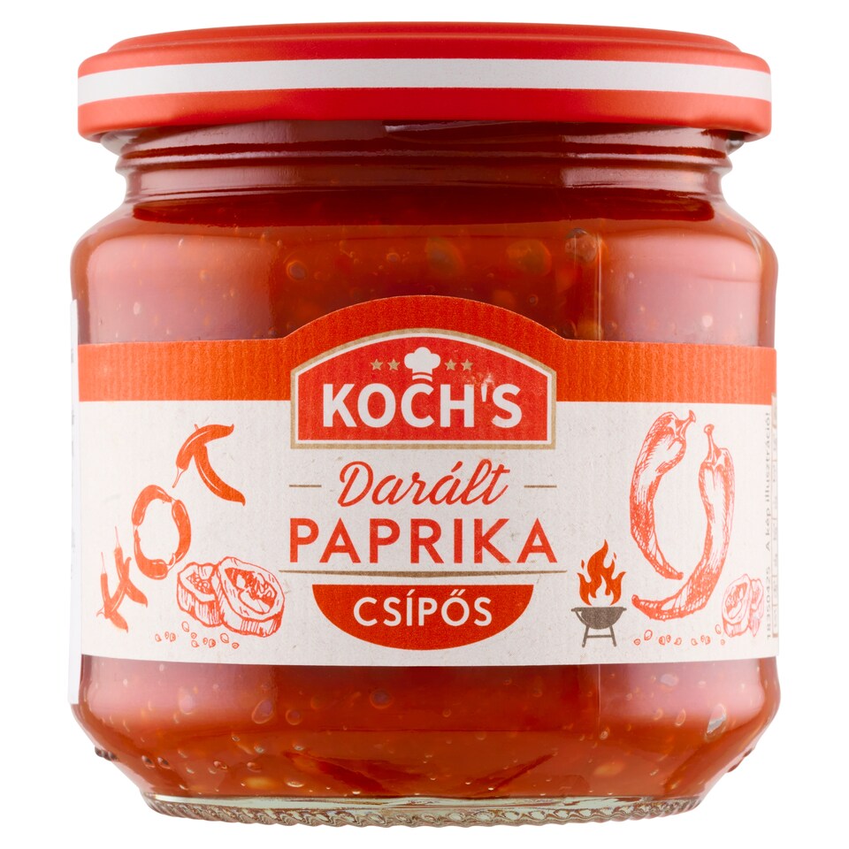 Obrázek 1 pro produkt Koch's Maďarská papriková pasta pálivá 200g
