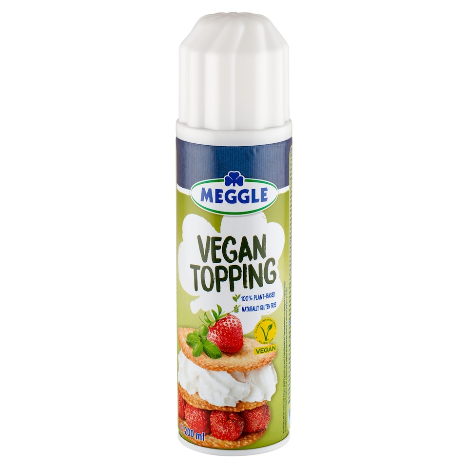 image 1 of Meggle UHT Vegan Foam Spray with Vegetable Fat 15% 200 ml 