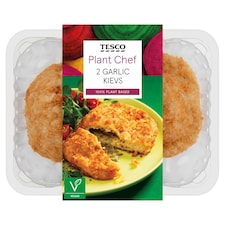 Tesco Plant Chef 2 Garlic Kievs 260G