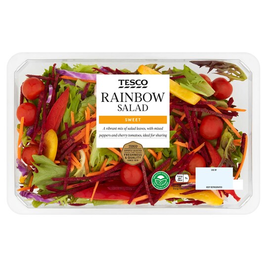 Tesco Rainbow Salad 320G Tesco Groceries