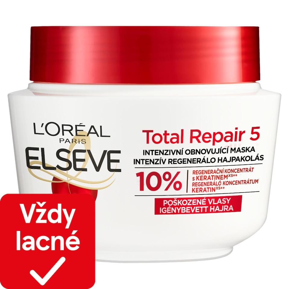 L'Oréal Paris Elseve Total Repair 5 maska, 300 ml