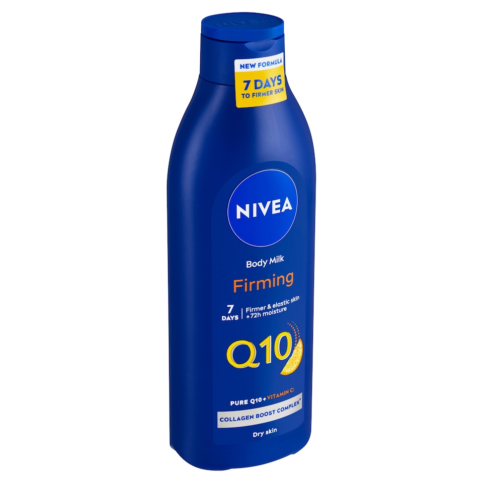 Obrázek 1 pro produkt Nivea Q10 Plus Vitamin C Výživné zpevňující tělové mléko 400ml
