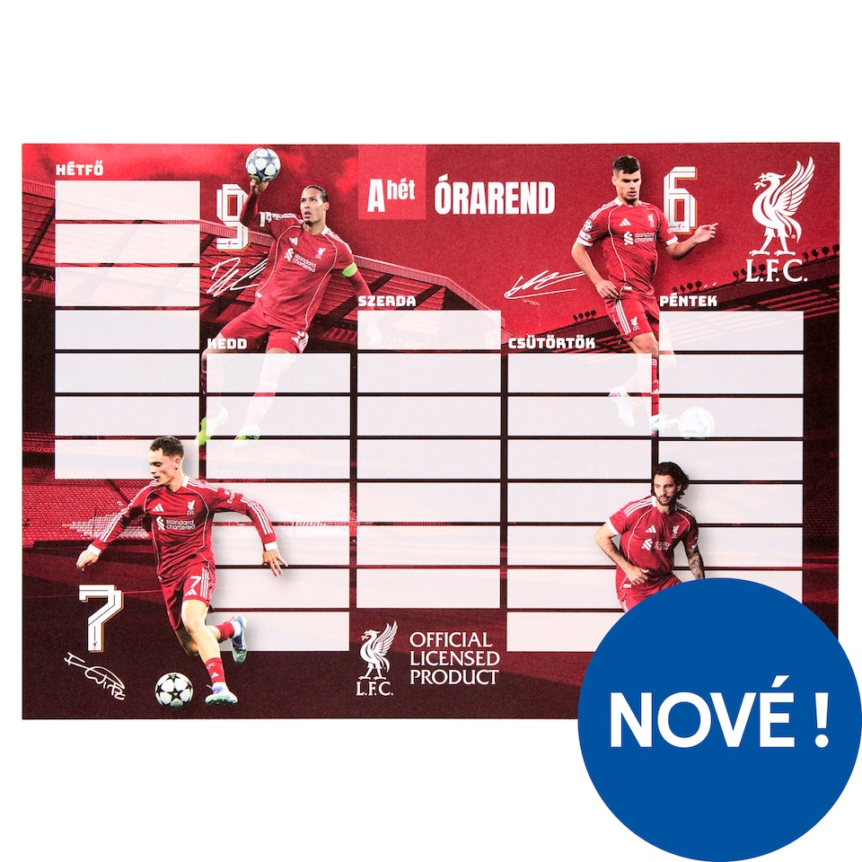 L.F.C. Timetable A5