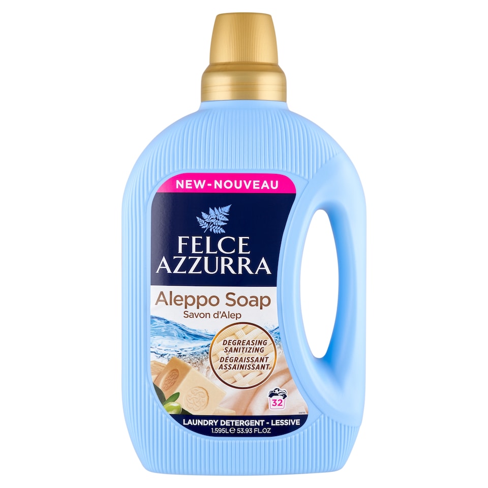 Felce Azzurra Aleppo Soap Liquid Laundry Detergent 32 Washes 1,595 l