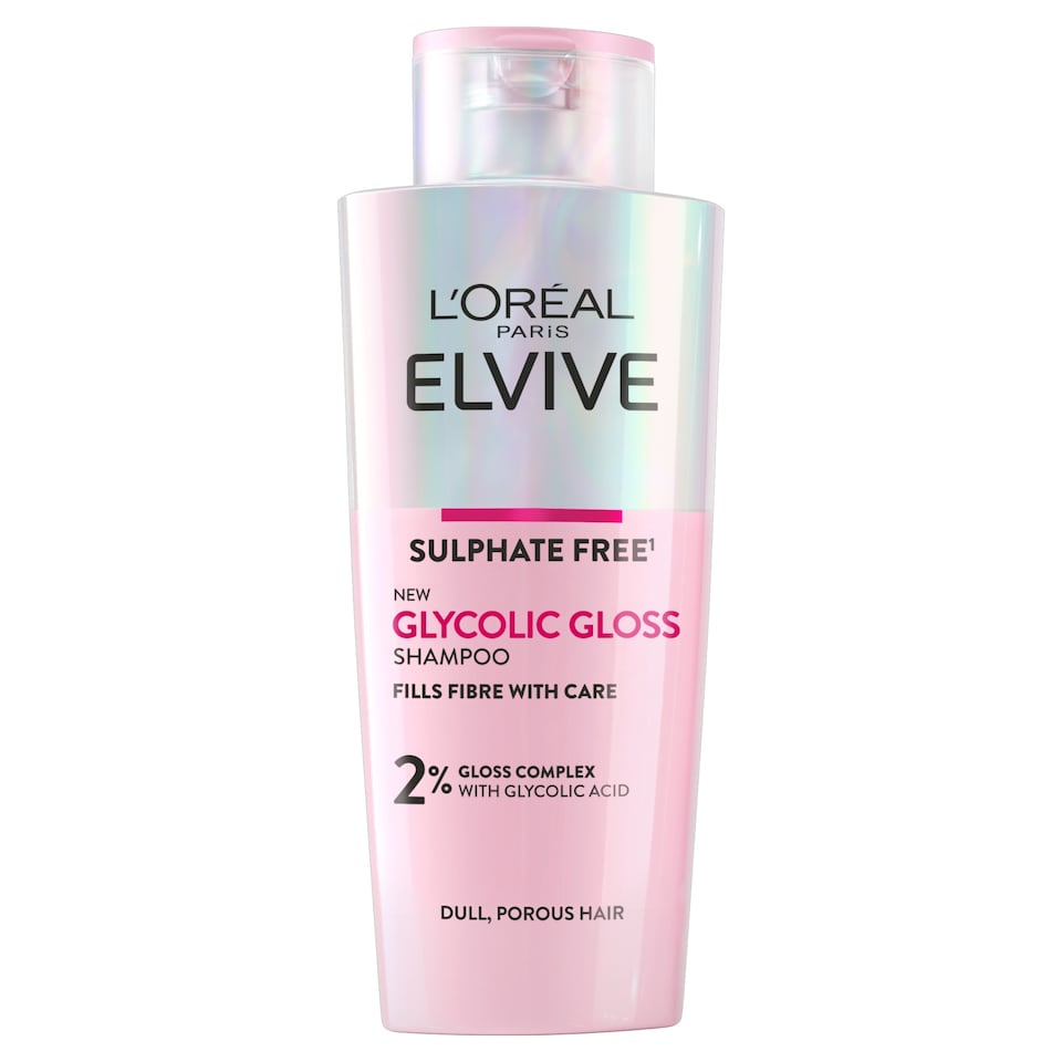 image 1 of L'Oreal Paris Elvive Glycolic Gloss Shampoo 200ml
