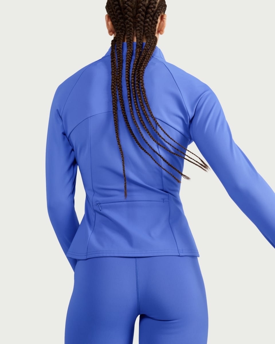 image 1 of F&F Active EVERYHOUR Zip Up Jacket in Blue