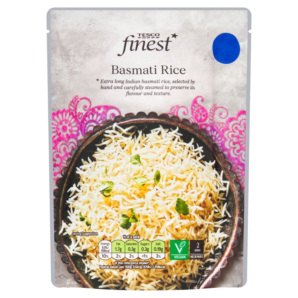 Tesco Finest Basmati Rice 250g