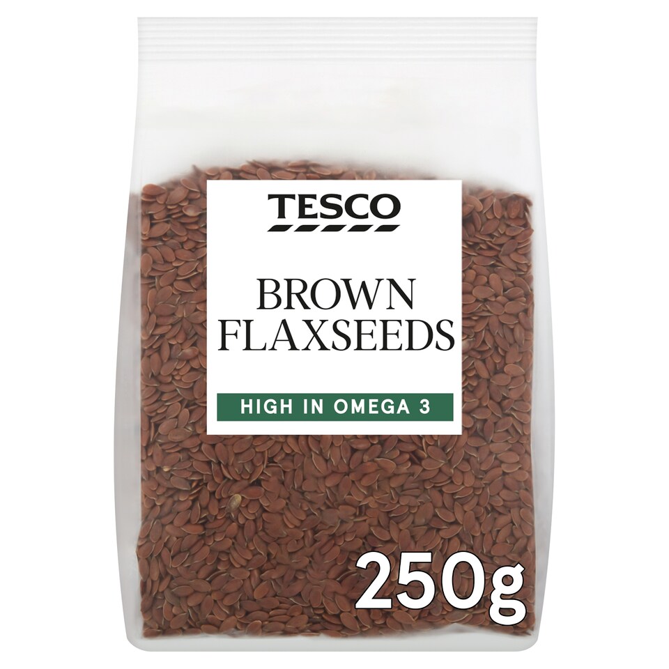 Tesco Brown Flaxseeds 250G