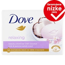 Dove Relaxing Kokosové mlieko a jazmín Krémová tableta 90 g