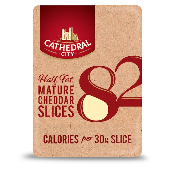 Cathedral City 82 Sliced Cheese 150G Tesco Groceries