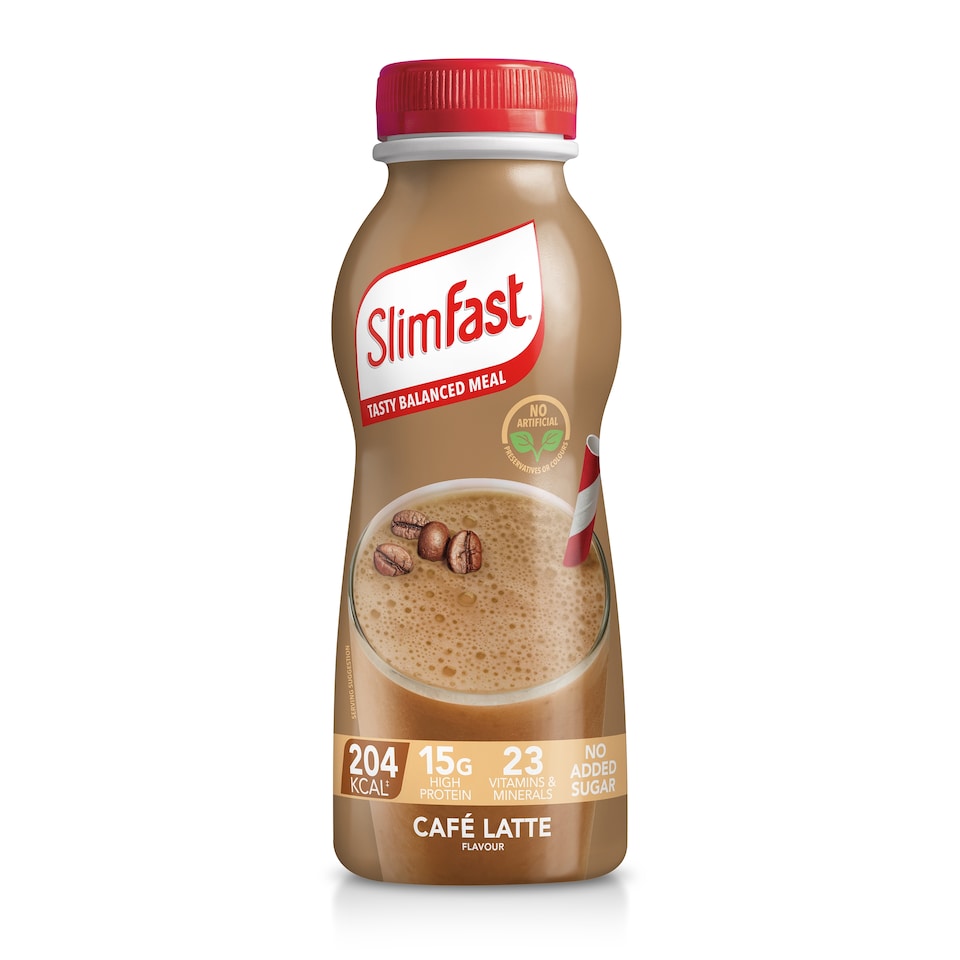 SlimFast Meal Replacement Shake (Bottle) - CafÃ© Latte 325ml
