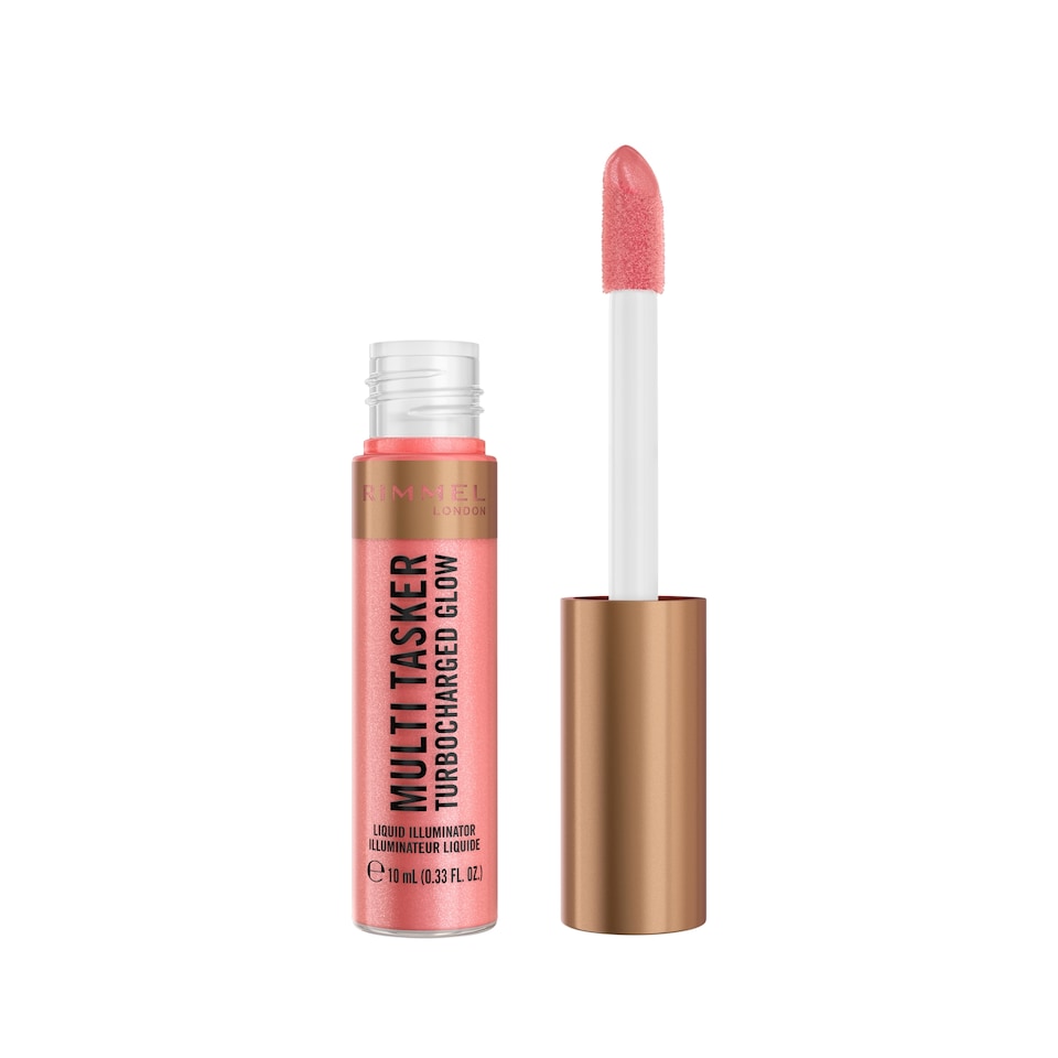 image 1 of Rimmel Multi-Tasker Turbocharged Glow 002 Rosy Rebel 10ml