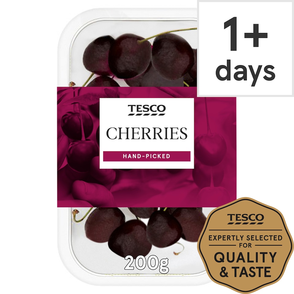 image 1 of Tesco Cherries Punnet 200G