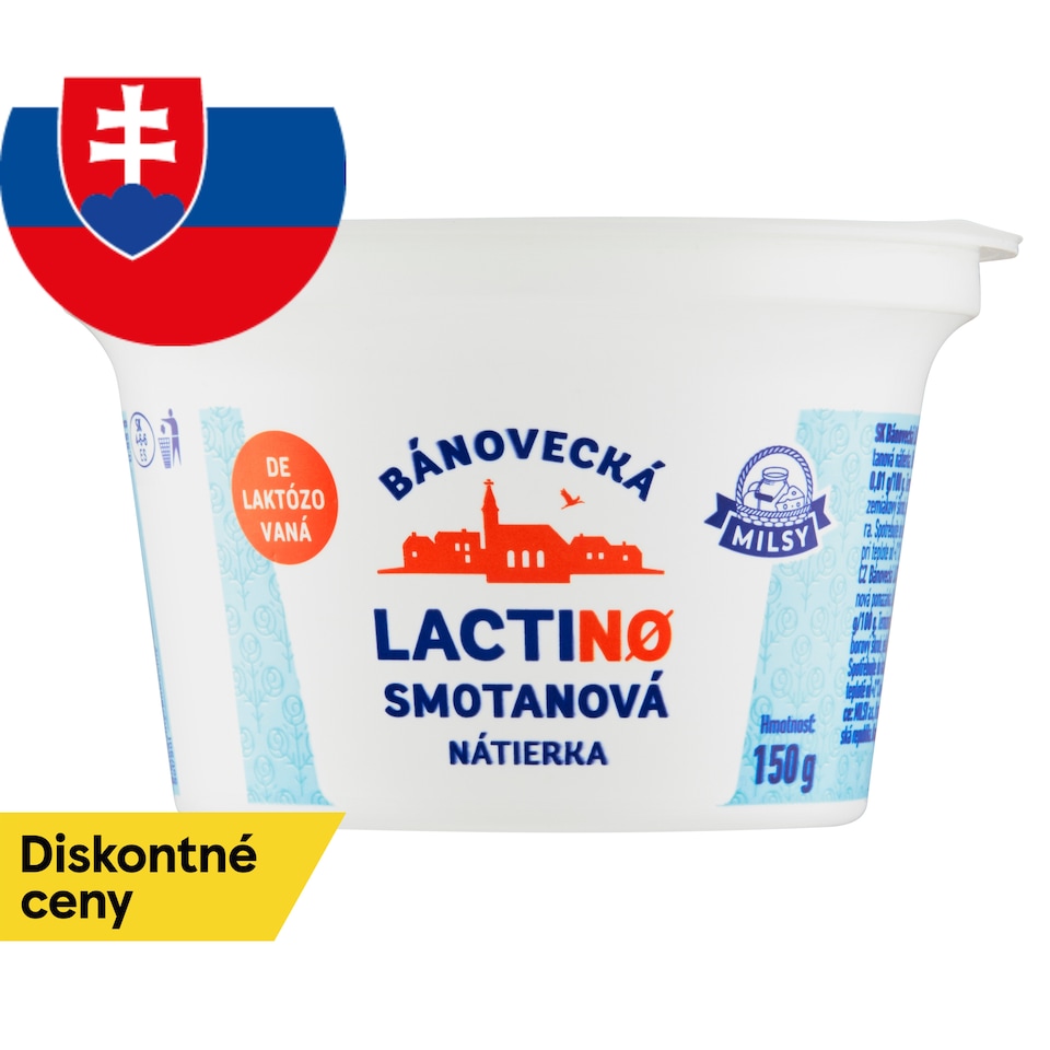 Milsy LactiNO Bánovecká Cream Spread 150 g