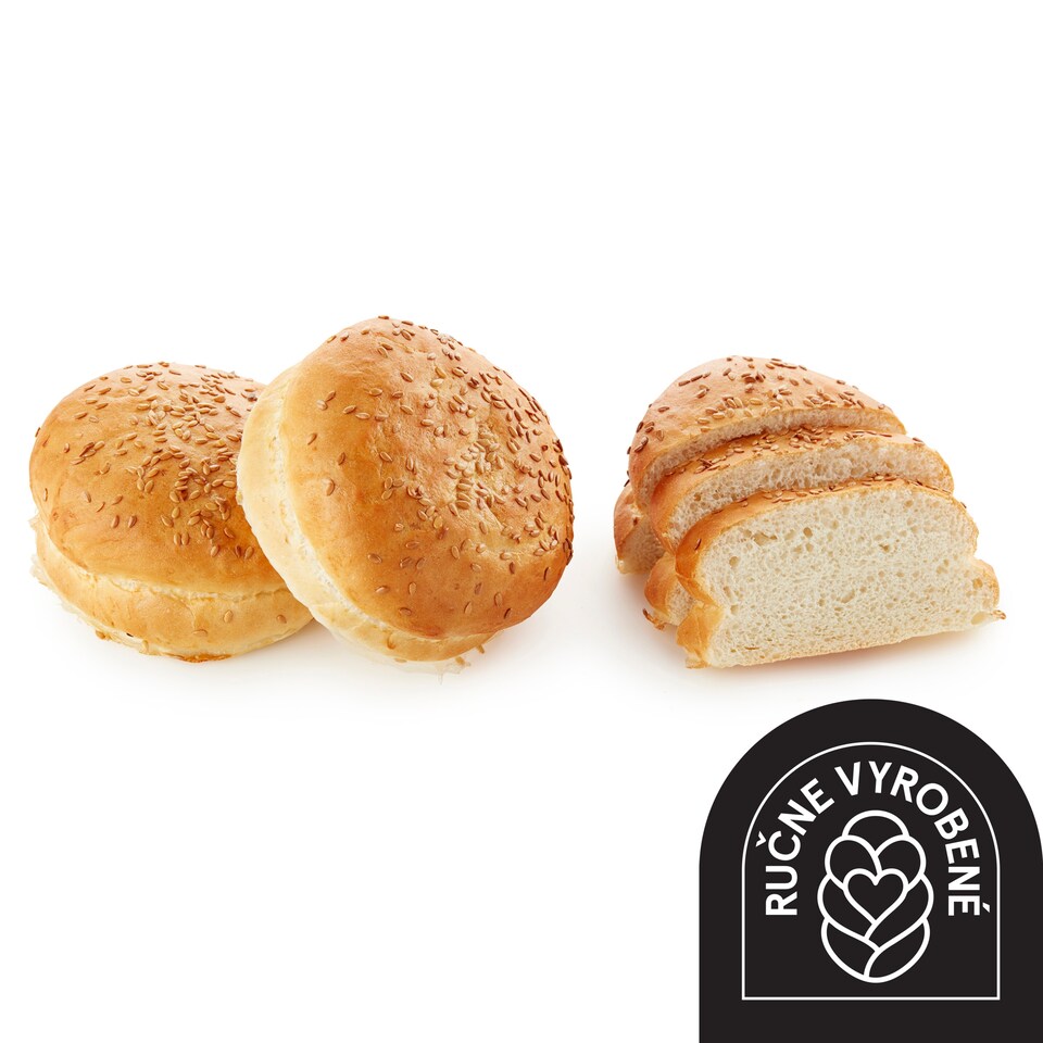 Tesco Hamburger Bun with Sesame 105 g