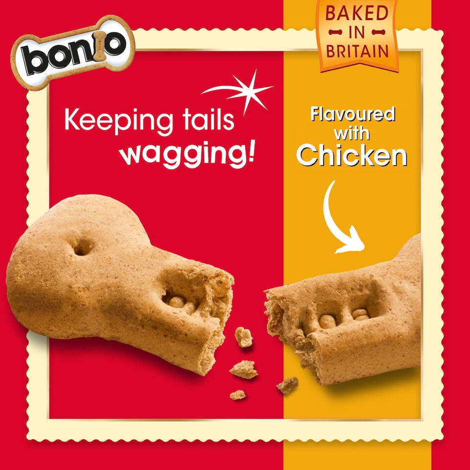 image 1 of BONIO Chicken Dog Biscuits 650g