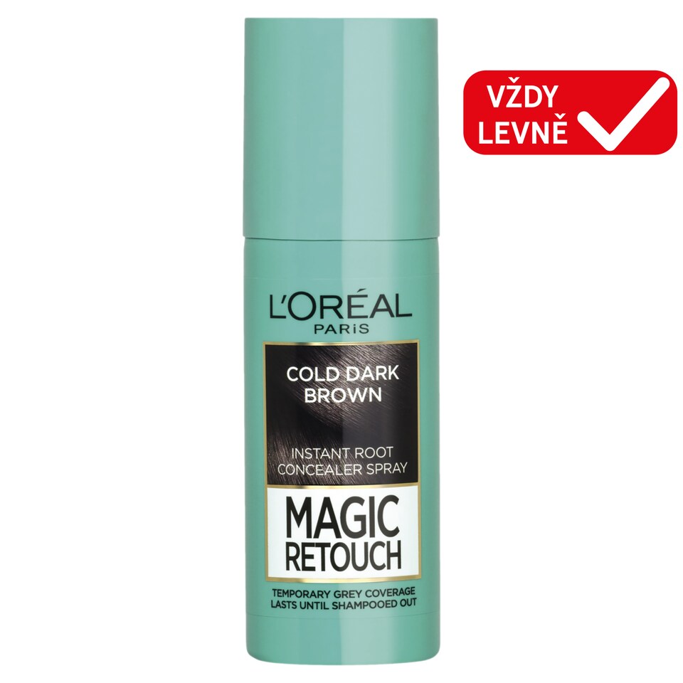 L'Oréal Paris Magic Retouch Root Concealer spray 8 Cold Dark Brown 75 ml