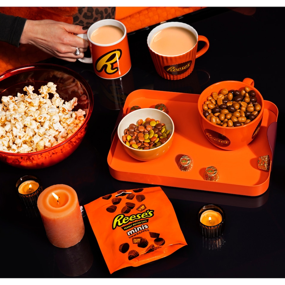 image 1 of Reese's Peanut Butter Popped Snack Mix 113g Clip Strip