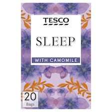 Tesco Sleep 20 Tea Bags 40g