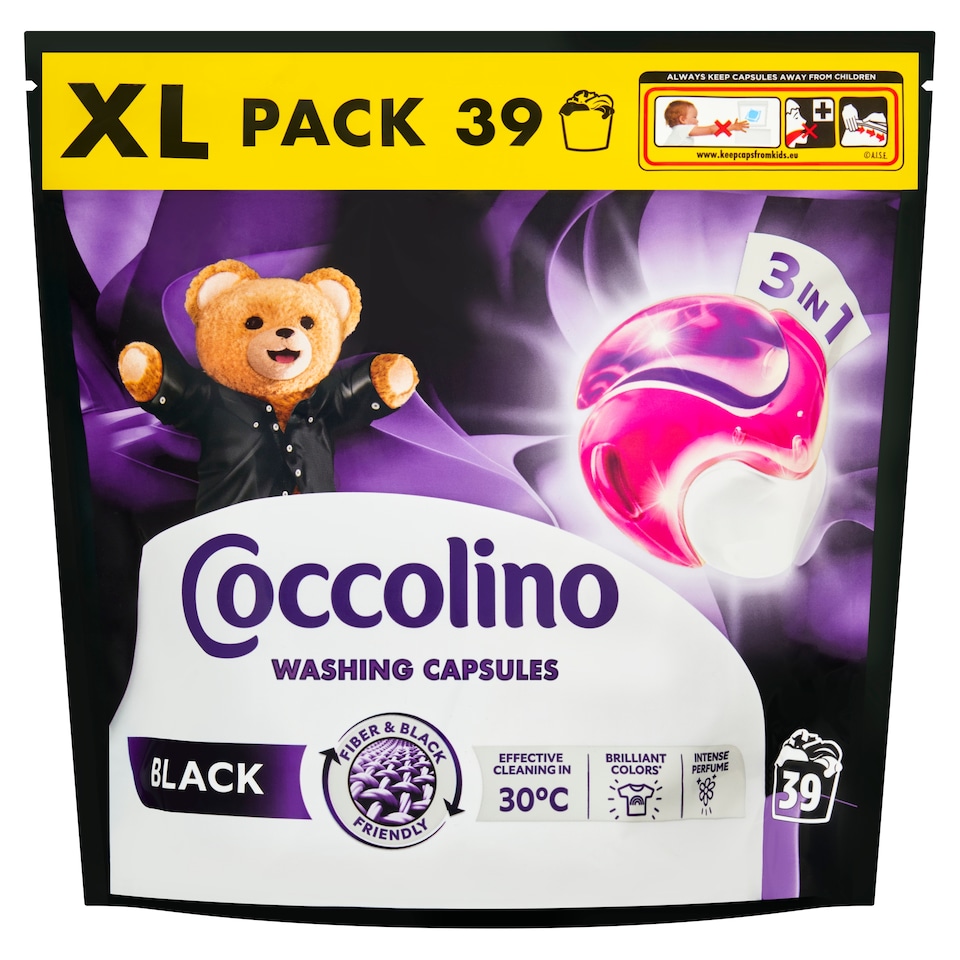 Obrázek 1 pro produkt Coccolino kapsle na praní Black 39w