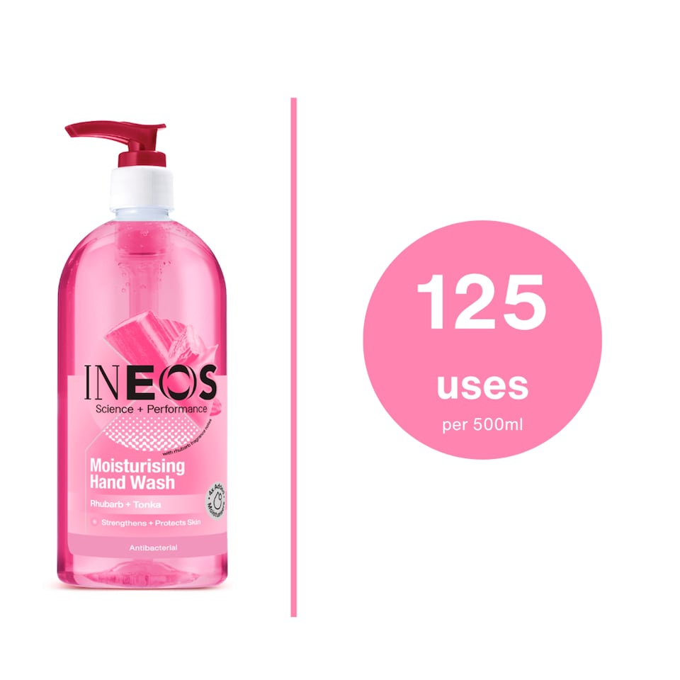 image 1 of INEOS Moisturising Hand Wash Rhubarb + Tonka 500ml