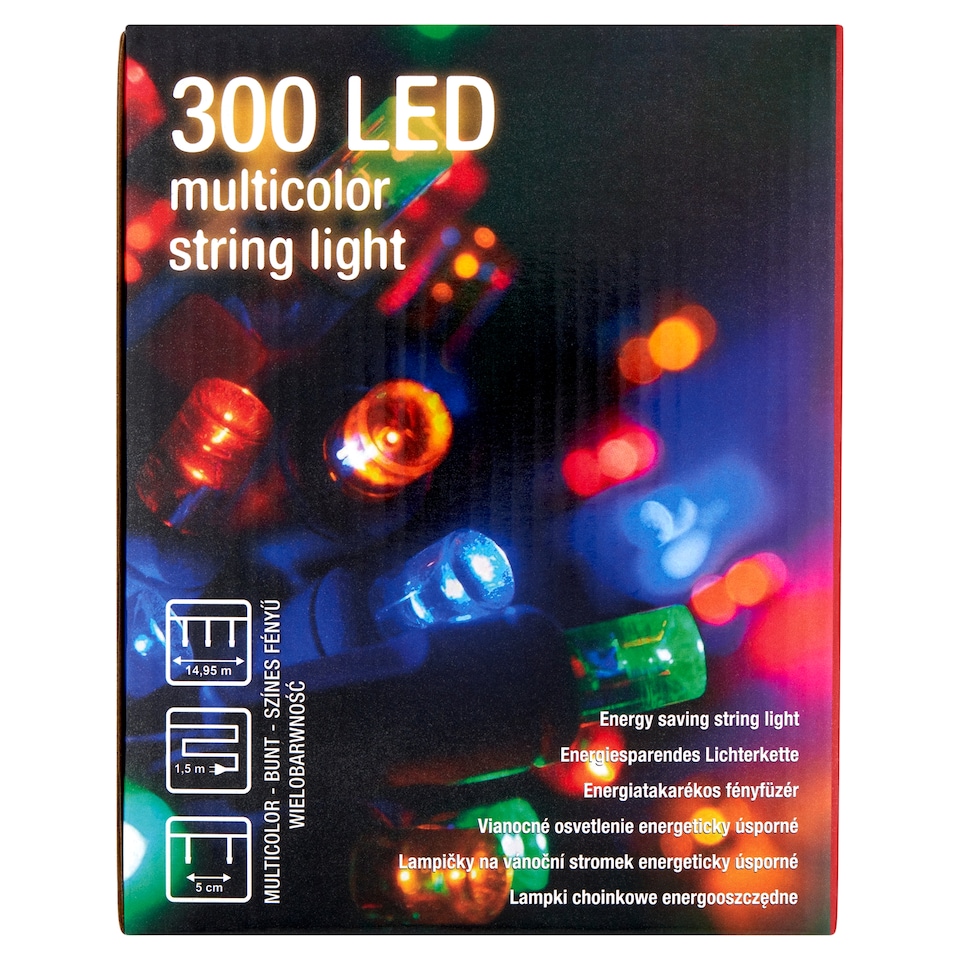 image 1 of Snow Meister SM2002 300 Multicolor LED Energy String Light