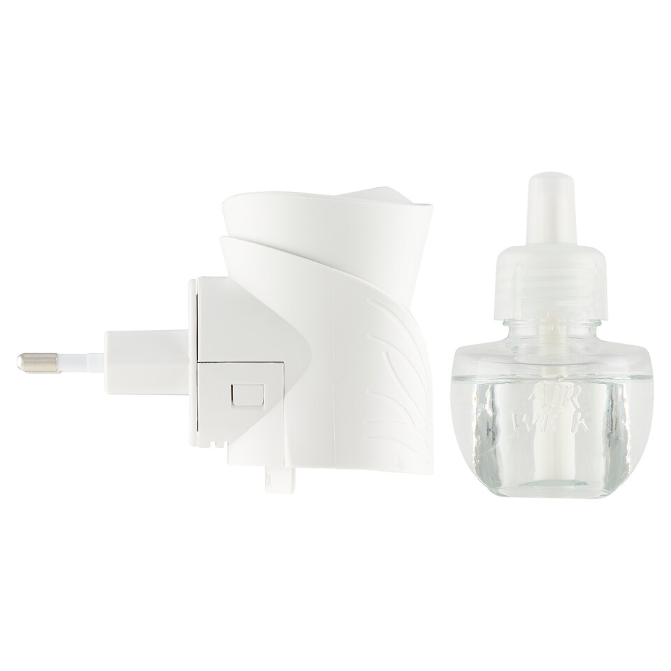 image 1 of Air Wick Essential Oils Scented Oil Fragrance Diffuser + Refill White Flowers 19ml