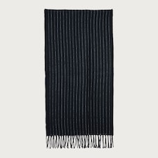 F&F Pinstripe Scarf in Navy