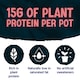 image 2 of Alpro 15g High Protein Red Berries Dairy Free Soya Yoghurt Alternative 200g