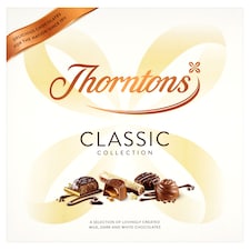 Thorntons Clsc Milk Dark And White Chocolates 462G