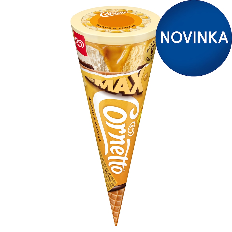 obrázok 1 z Cornetto MAX Mango & Vanilla 115 ml