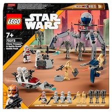 LEGO Star Wars 75372 Clone Trooper & Battle Droid Battle Pack