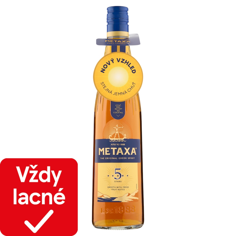 Metaxa 5* 38% 0,7 l