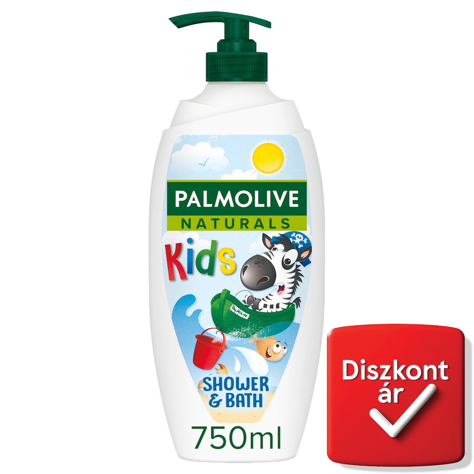 Palmolive Kids gyerek tusfürdő pumpás 750 ml  1. kép