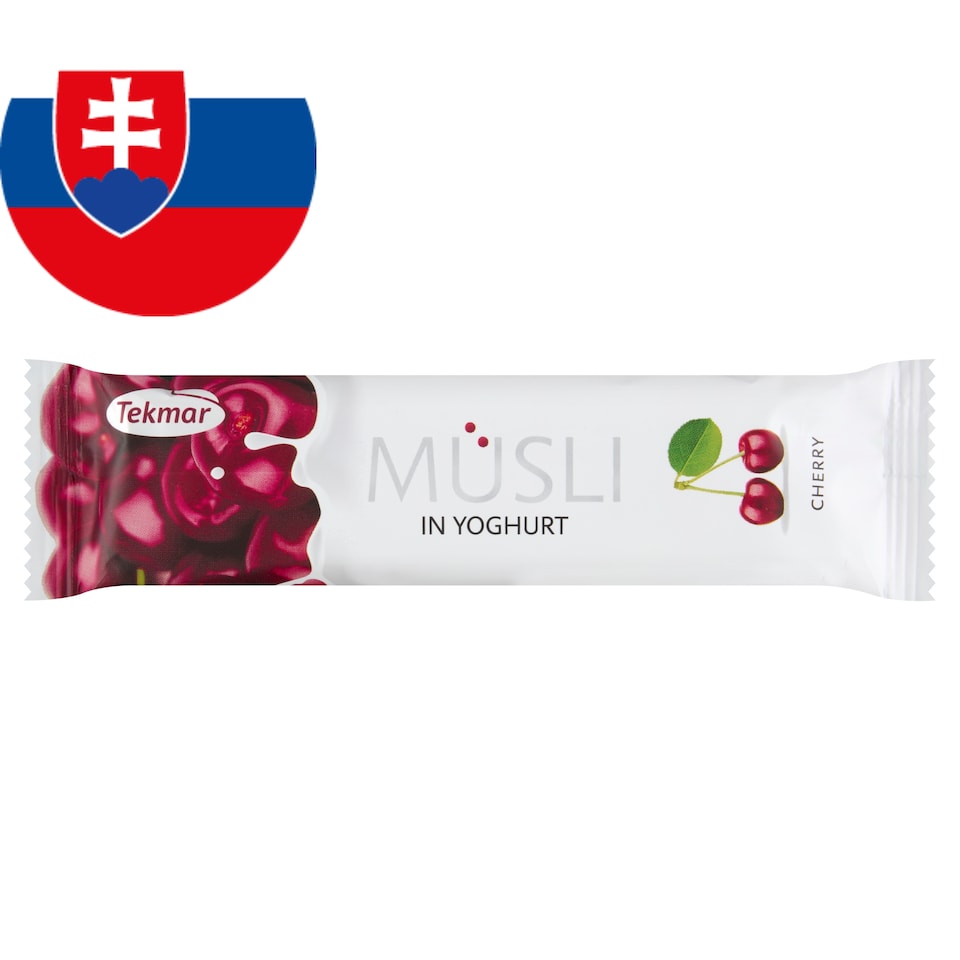 image 1 of Tekmar Muesli Bar with Cherry Flavour in Yoghurt Coating 30 g